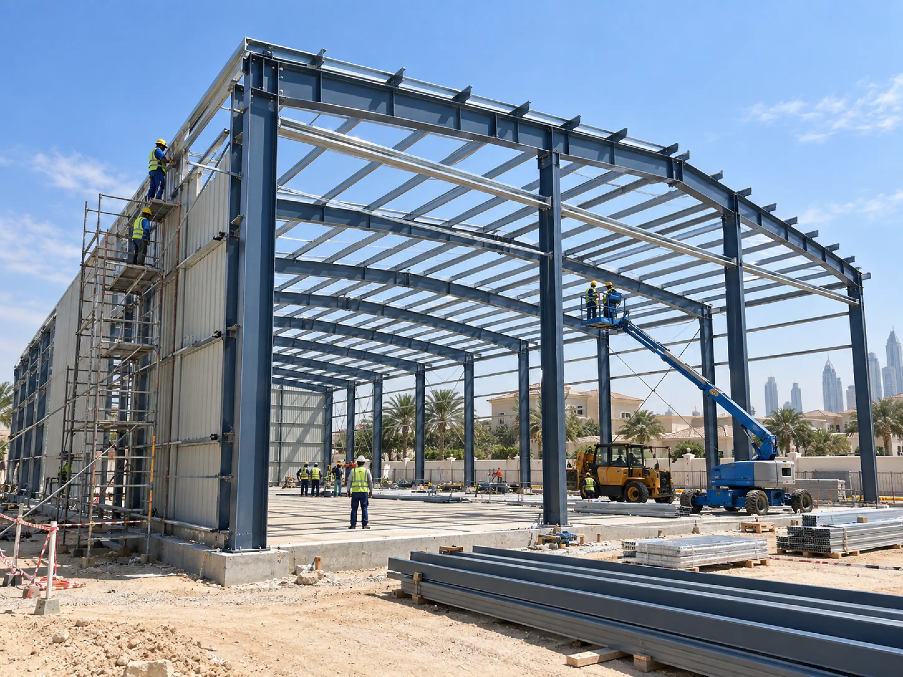 Structural Steel and Metal Fabrication Dubai