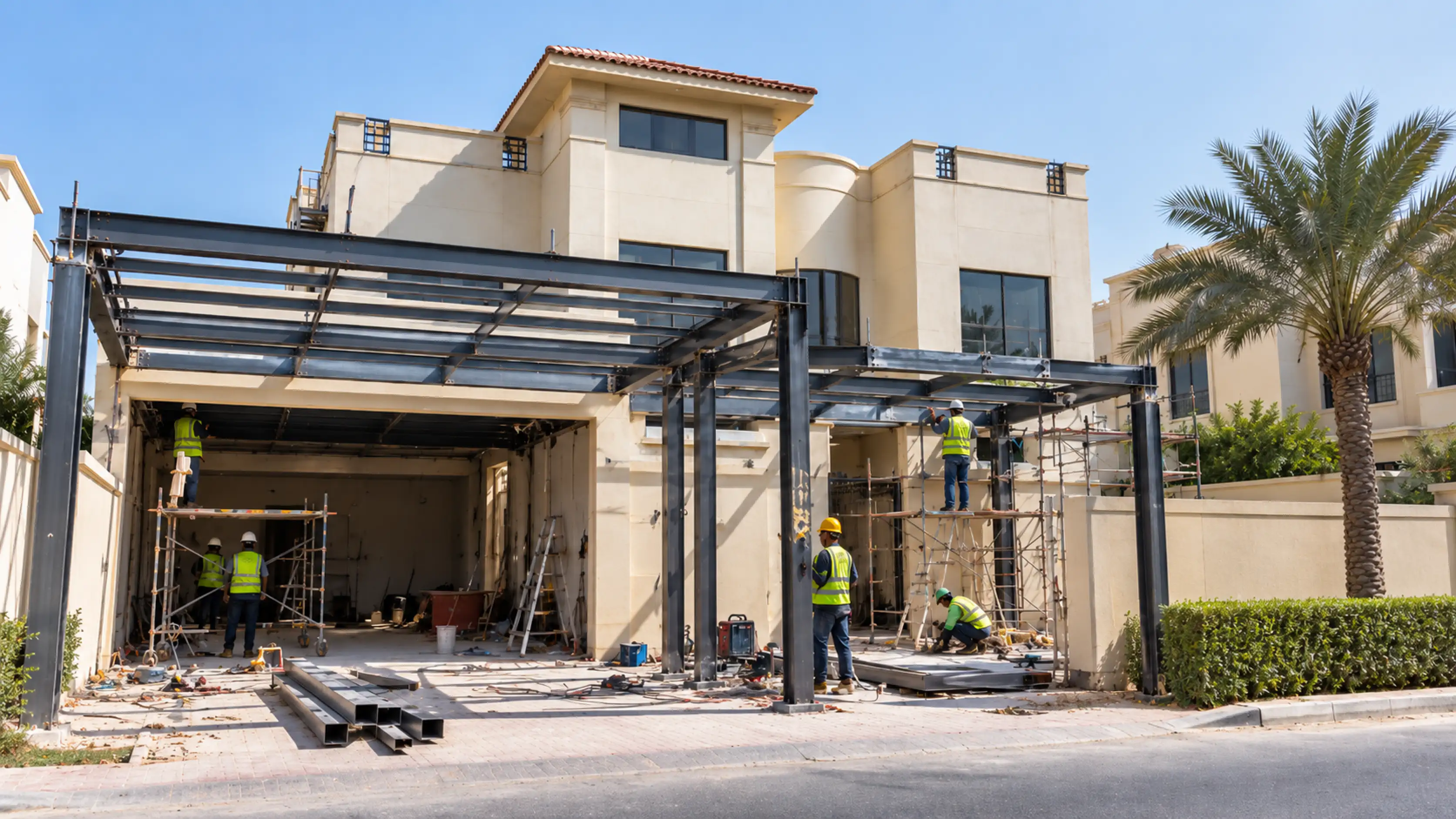 Structural Steel and Metal Fabrication Dubai